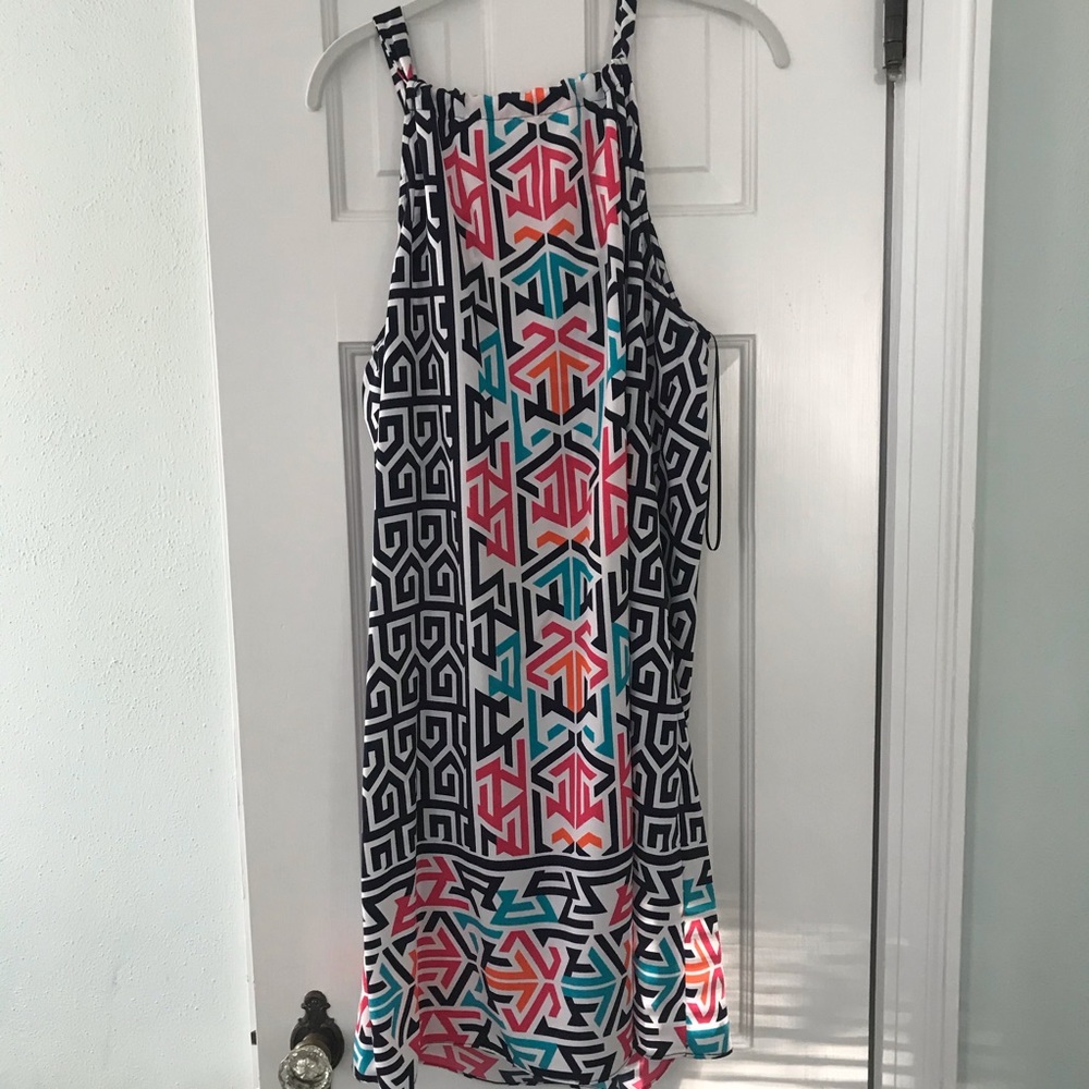 Bright Patterned Dress - Picture 2 of 2